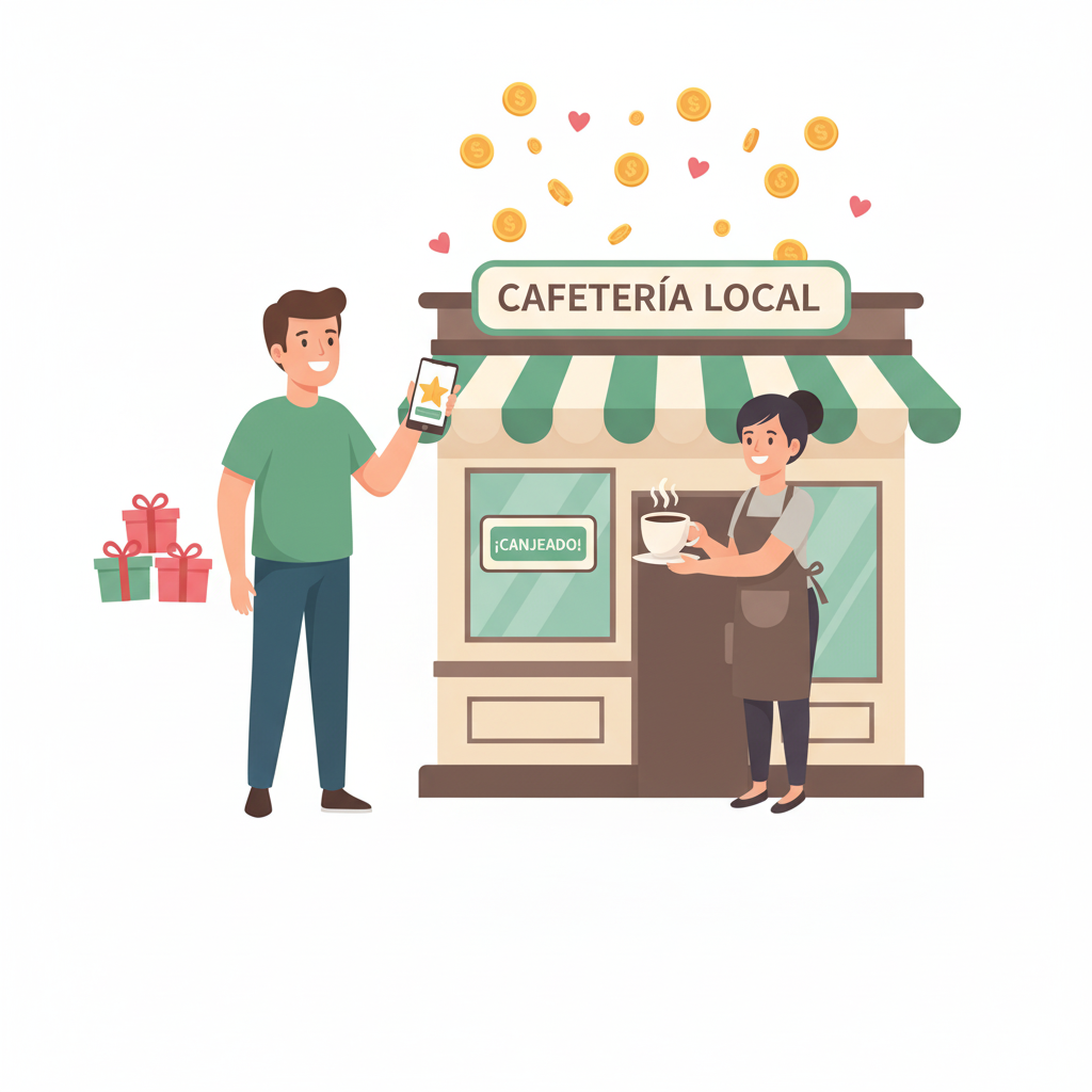 Loyalty program illustration